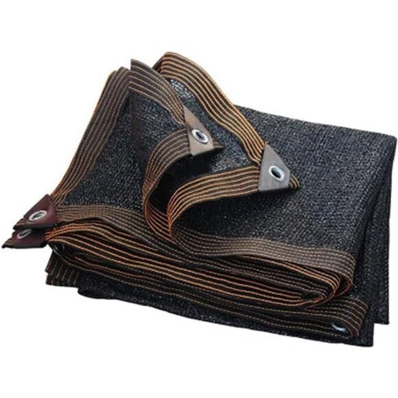 40% Black Shade Cloth, 20 x 30 FT Durable Mesh Tarp with Grommets, Resistant UV - Picture 1 of 7